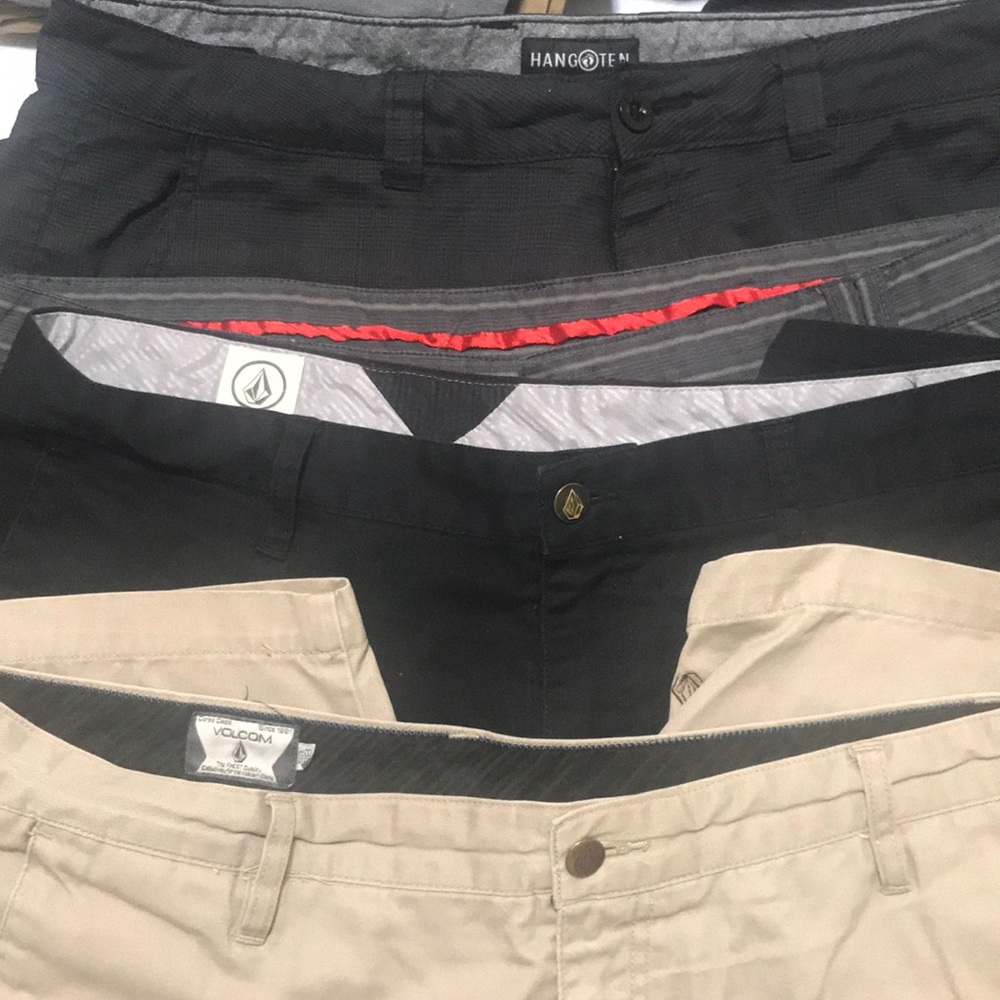 Four pair of men’s shorts size 38